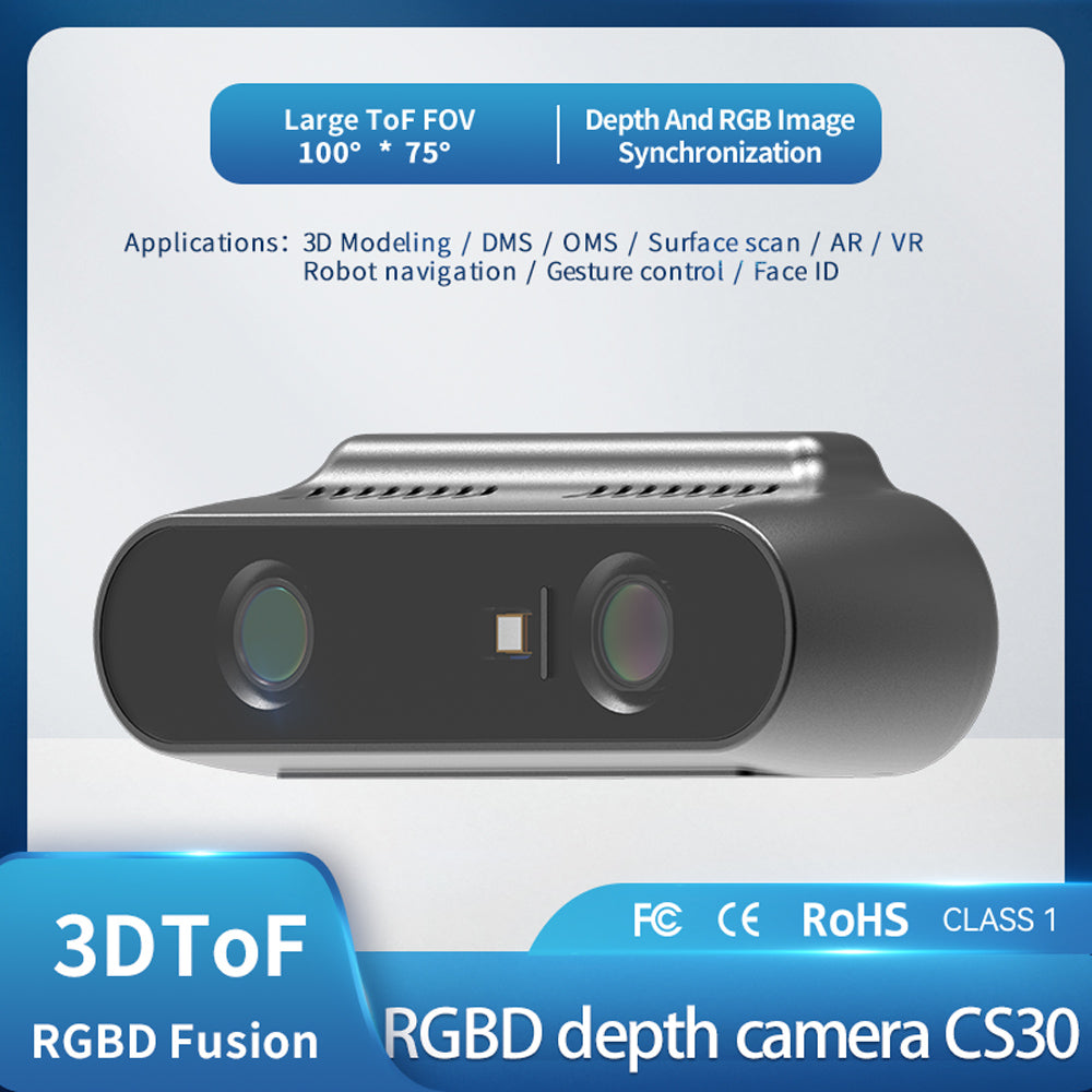 3D RGBD Depth Camera CS30 | Precision Depth Sensing Solutions– Tofsensors